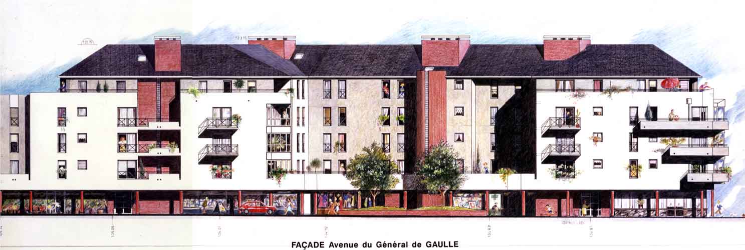 Logements collectifs au Plessis-Tr�vise