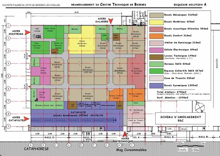 Plan Am&eacute;nagement Faurecia